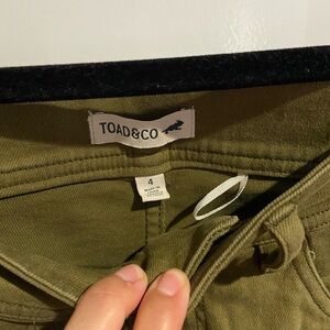 Toad&Co Forest Green Trousers
